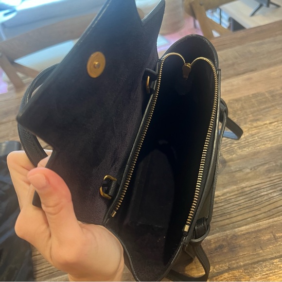 Celine nano belt bag in grained calfskin, black - Picture 2 of 6